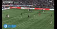 迈阿密0-1落后！白浪三传两递打穿迈阿密防线，怀特头球破门