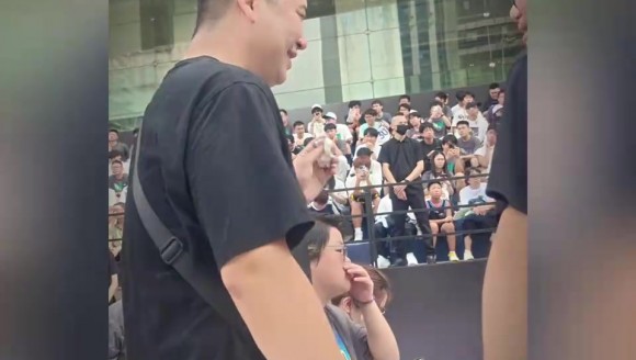 大史和徐静雨，史诗级会面！在库里中国行现场畅聊😆